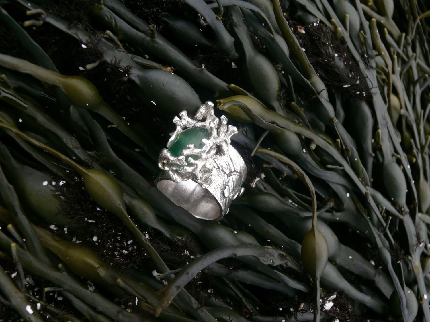 Ramballiach Sea Glass Ring