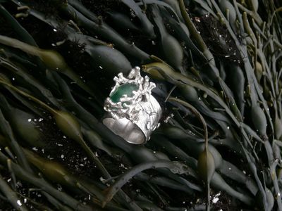 Ramballiach Sea Glass Ring