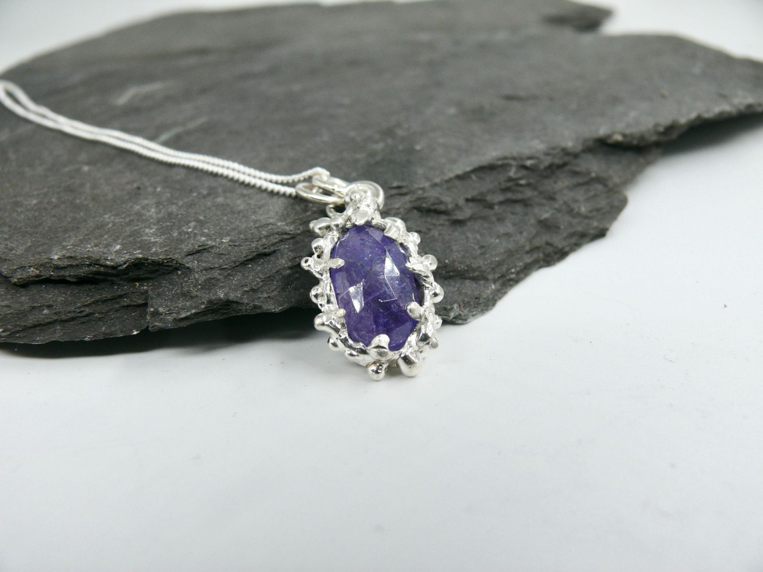 Tanzanite Tideline Necklace
