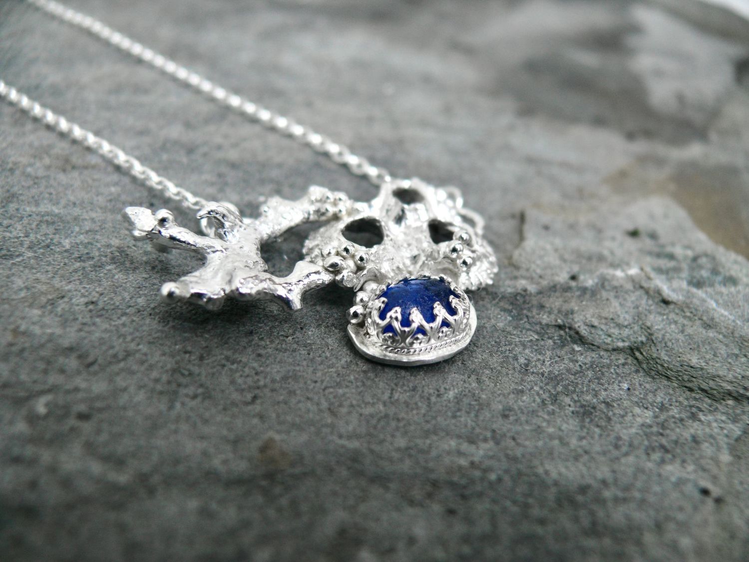 Selkie Rockpool Necklace (will be sent once hallmarked)