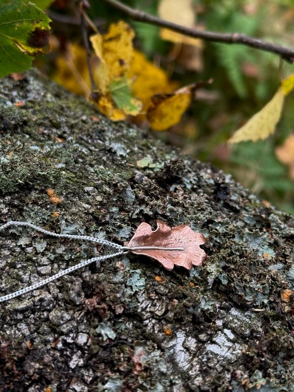 Oak Leaf Necklace
