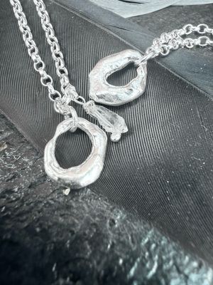 Silver Hagstone Bracelet (with optional Herkimer Diamond Charm)