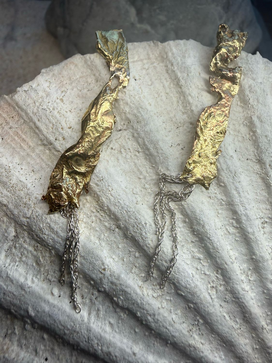 Glister Morar Sandbar Earrings Glister Morar Sandbar Earrings