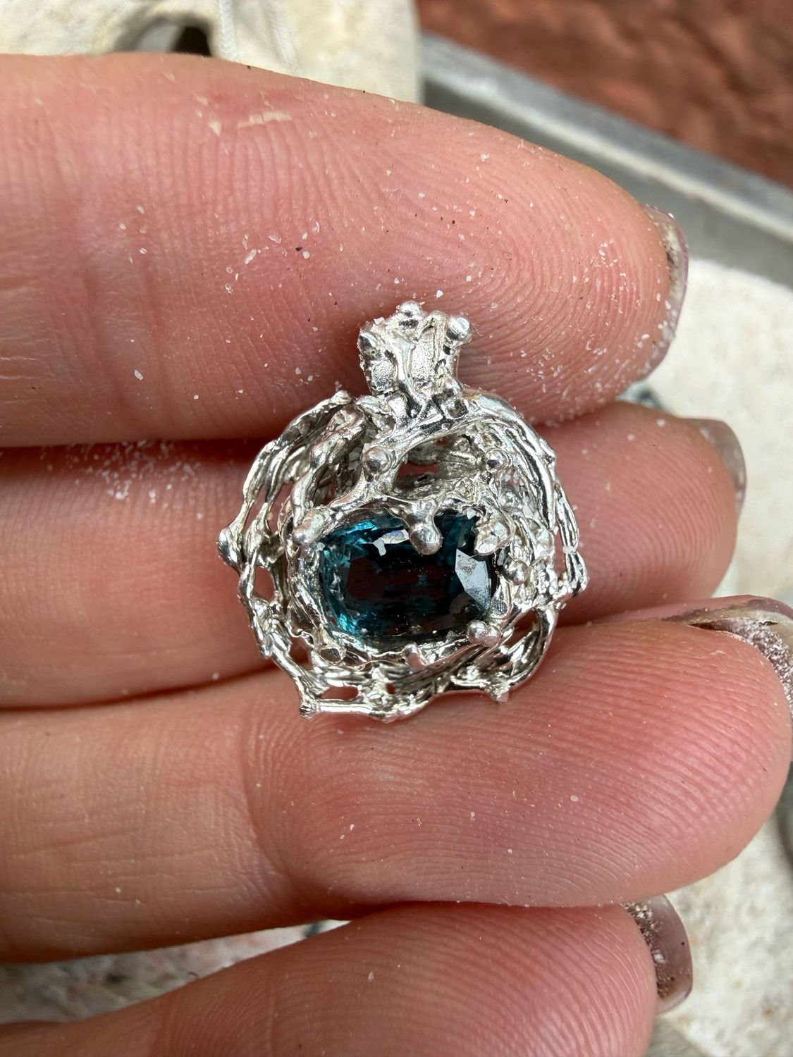 Skye Storm Topaz Necklace