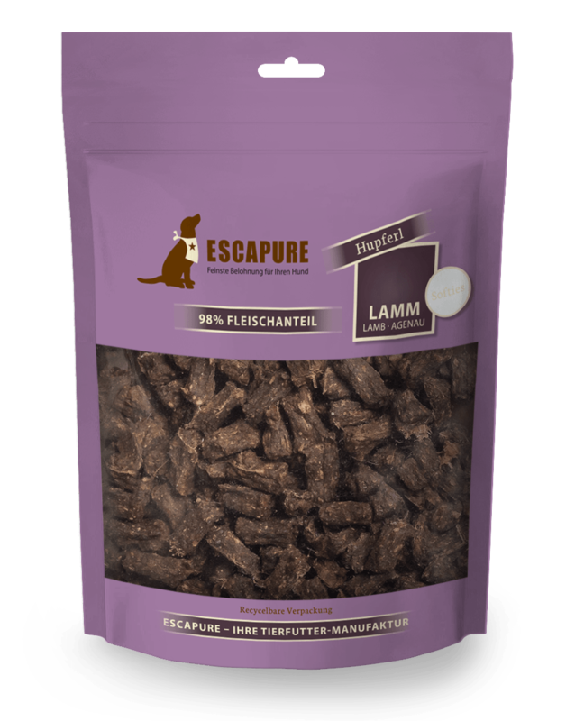 ESCAPURE Lamm Hupferl Softies 150g