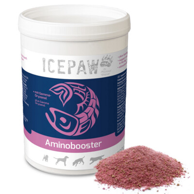 ICEPAW Aminobooster 700g, zur Unterstützung der Muskelentwicklung