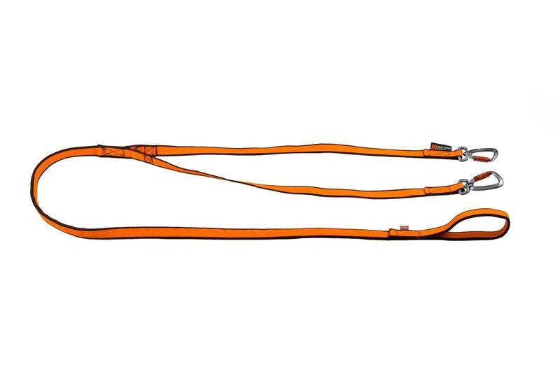 Non-stop dogwear Bungee Leash Double 2,8 m Non-stop dogwear Bungee Leash Double 2,8 m