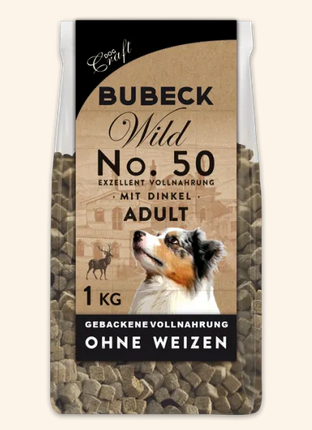 Bubeck - No. 50 Wildfleisch - weizenfrei - Trockenfutter Bubeck - No. 50 Wildfleisch - weizenfrei - Trockenfutter