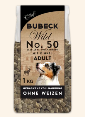 Bubeck - No. 50 Wildfleisch - weizenfrei - Trockenfutter