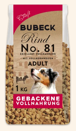 Bubeck - No. 81 Rindfleisch - Trockenfutter Bubeck - No. 81 Rindfleisch - Trockenfutter