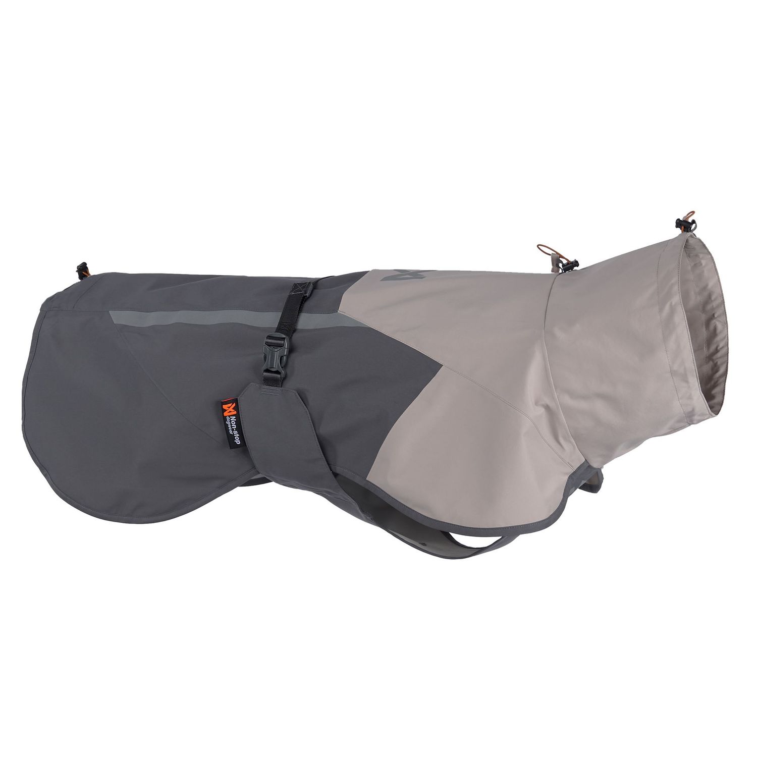Non-stop dogwear Fjord Raincoat 2.0, Hunderegenmantel