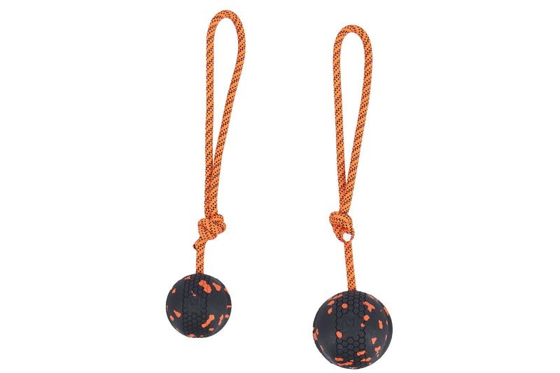 Non-Stop Dogwear Dog ball on rope, Hundespielzeug Non-Stop Dogwear Dog ball on rope, Hundespielzeug