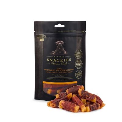 Snackies feine Entenbrust mit Süßkartoffel 170g Snackies feine Entenbrust mit Süßkartoffel 170g