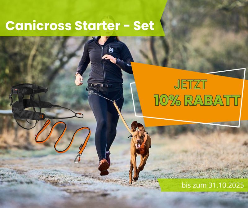 Canicross Starter-Set, Non-stop Dogwear Canix Belt 2.0 + Bungee Leash Canicross Starter-Set, Non-stop Dogwear Canix Belt 2.0 + Bungee Leash