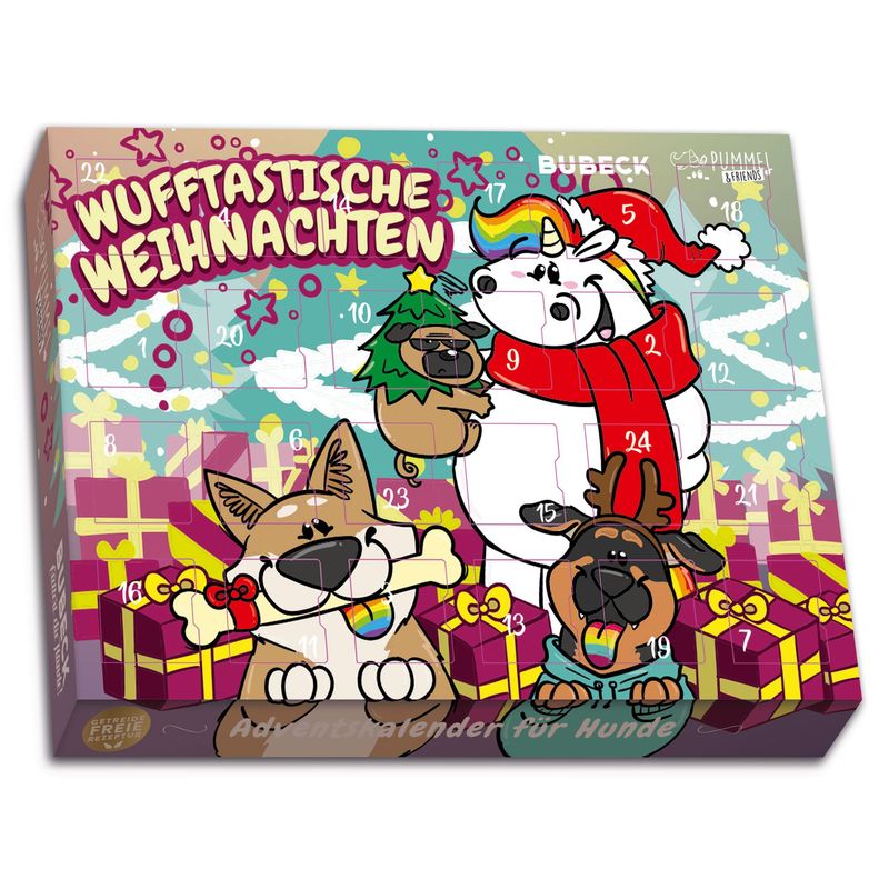 Bubeck - Adventskalender für Hunde Pummeleinhorn 2025 Bubeck - Adventskalender für Hunde Pummeleinhorn 2025