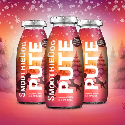 SmoothieDog - Hundesmoothie Winter Edition Pute SmoothieDog - Hundesmoothie Winter Edition Pute
