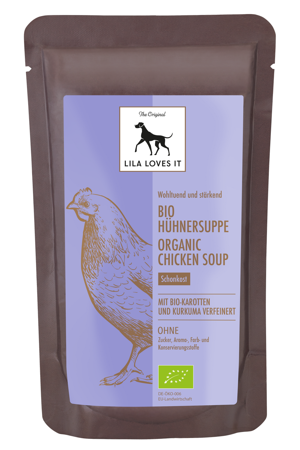 LILA LOVES IT Hühnersuppe 130 g Beutel LILA LOVES IT Hühnersuppe 130 g Beutel
