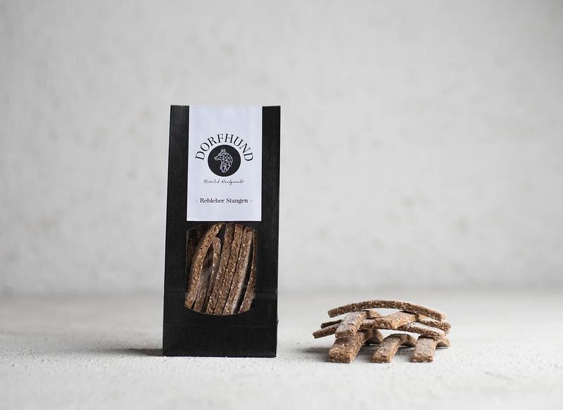 Dorfhund  Rehleber Stangerl, gebacken