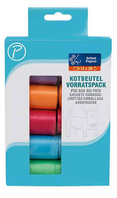 Petlando Hundekotbeutel 12er Pack mit Duft