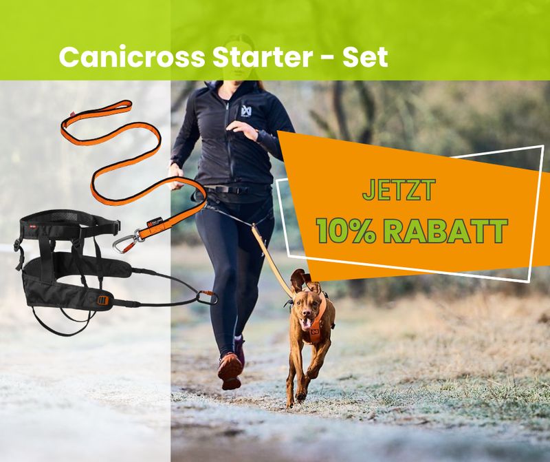 Canicross Starter-Set, Non-stop Dogwear Canix Belt 2.0 + Bungee Leash Canicross Starter-Set, Non-stop Dogwear Canix Belt 2.0 + Bungee Leash