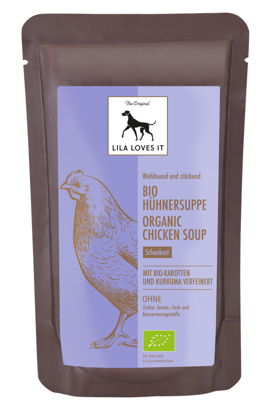 LILA LOVES IT Hühnersuppe 130 g Beutel LILA LOVES IT Hühnersuppe 130 g Beutel