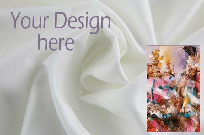 Custom Cotton Printing- Cotton Sateen (200gsm)-57" (145cm) of width  *** The quantity unit is  METER