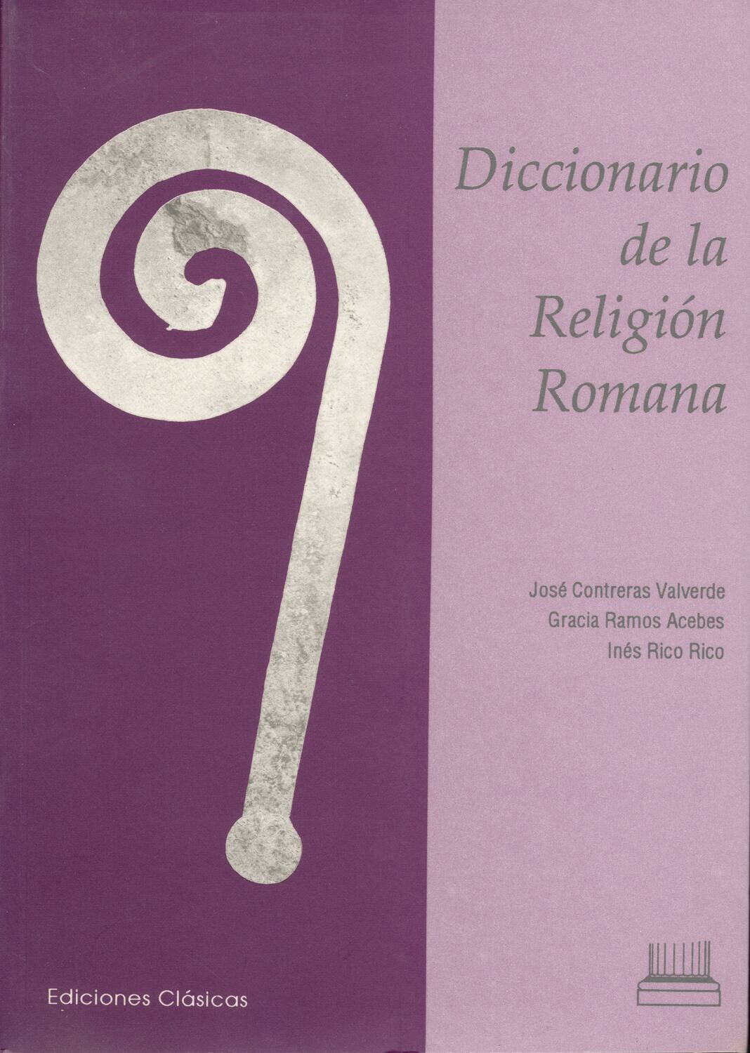 DICCIONARIO DE LA RELIGION ROMANA