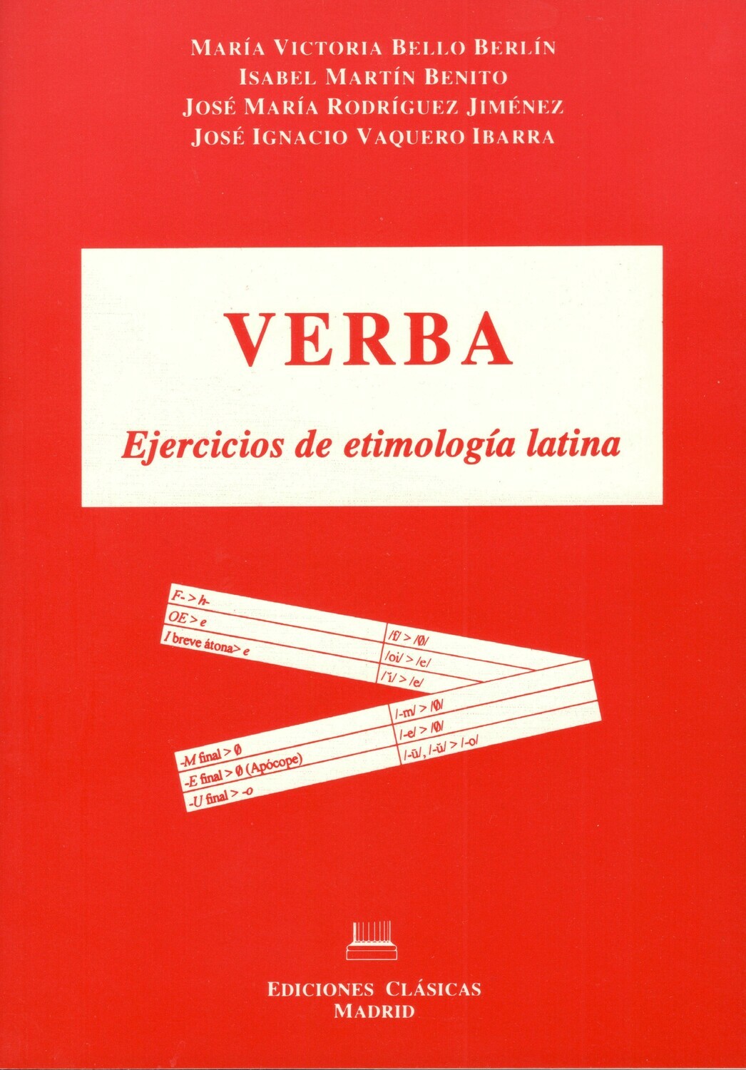 VERBA. EJERCICIOS DE ETIMOLOGIA LATINA