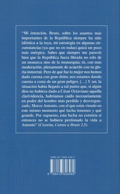 CORRESPONDENCIA CON MARCO JUNIO BRUTO | MARCO TULIO CICERÓN