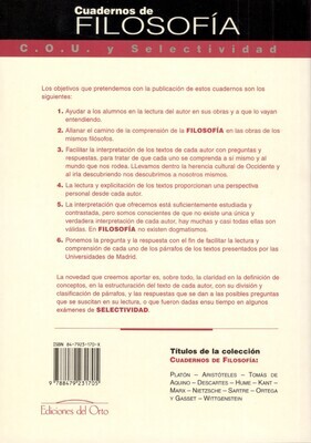 CUADERNOS DE FILOSOFÍA: KANT | CRÍTICA DE LA RAZÓN PURA - EL IMPERATIVO CATEGÓRICO - ¿QUÉ ES LA ILUSTRACIÓN? - CRÍTICA DE LA RAZÓN PRÁCTICA