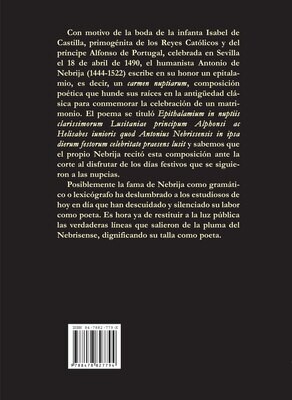 EPITHALAMIVM (ANTONIO DE NEBRIJA)
