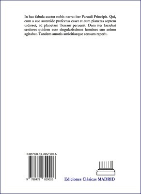 DE PARVVLO PRINCIPE LIBER (ANTONII SAINT-EXUPÉRY)