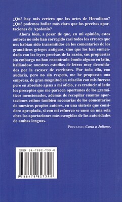 SINTAXIS, SOBRE LA CONSTRUCCIÓN Y EL ORDEN DE LAS PARTES DE LA ORACIÓN (PRISCIANO)