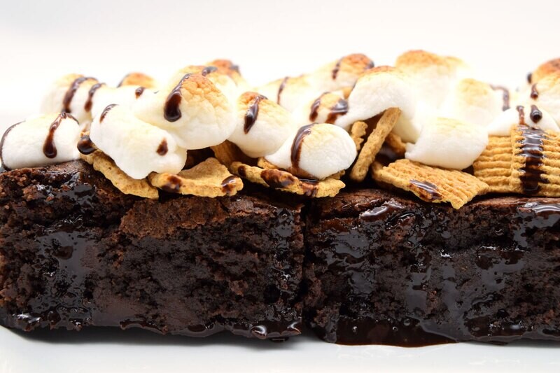 S'More Chocolate Brownie - Box of 9