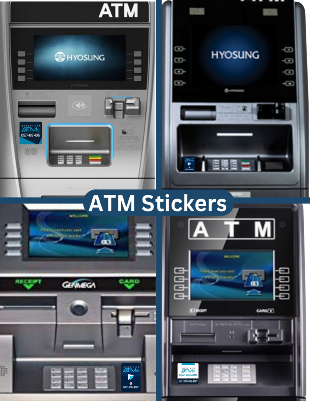 ATM Quick Contact Sticker