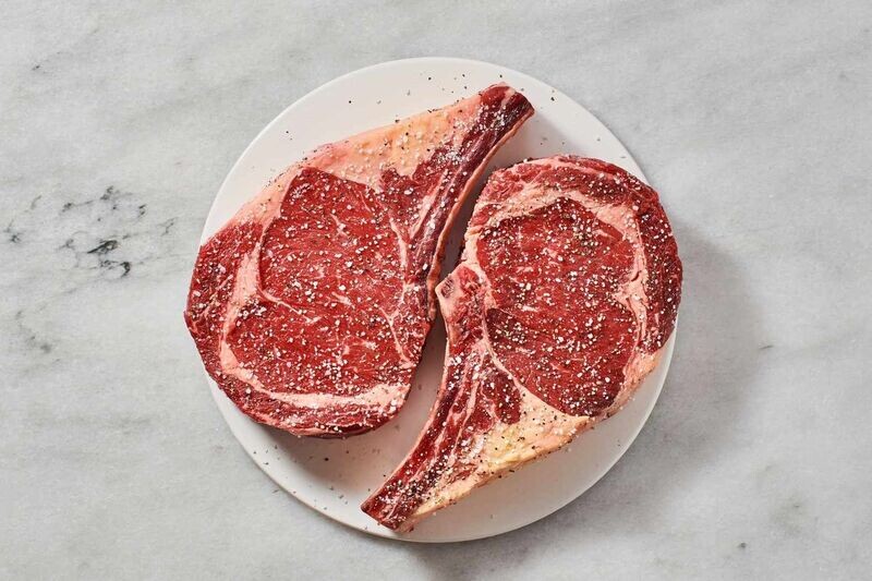 RIBEYE BONE IN FRENCHED TOMAHAWK