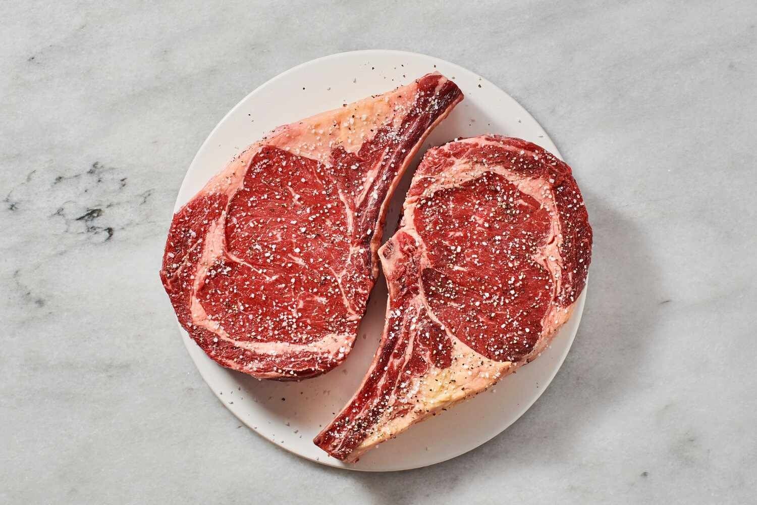 RIBEYE BONE IN FRENCHED TOMAHAWK