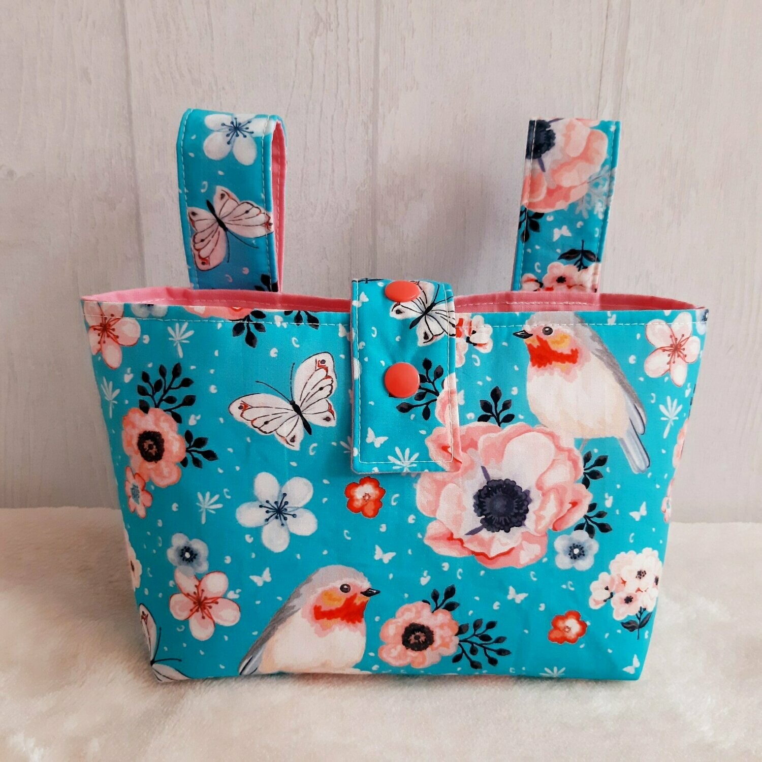 Kinder Lenkertasche little Bird blau rosa