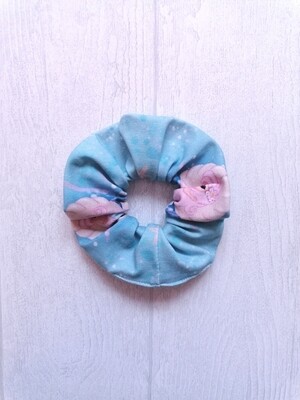 Scrunchie hellblau Meerjungfrau mermaid