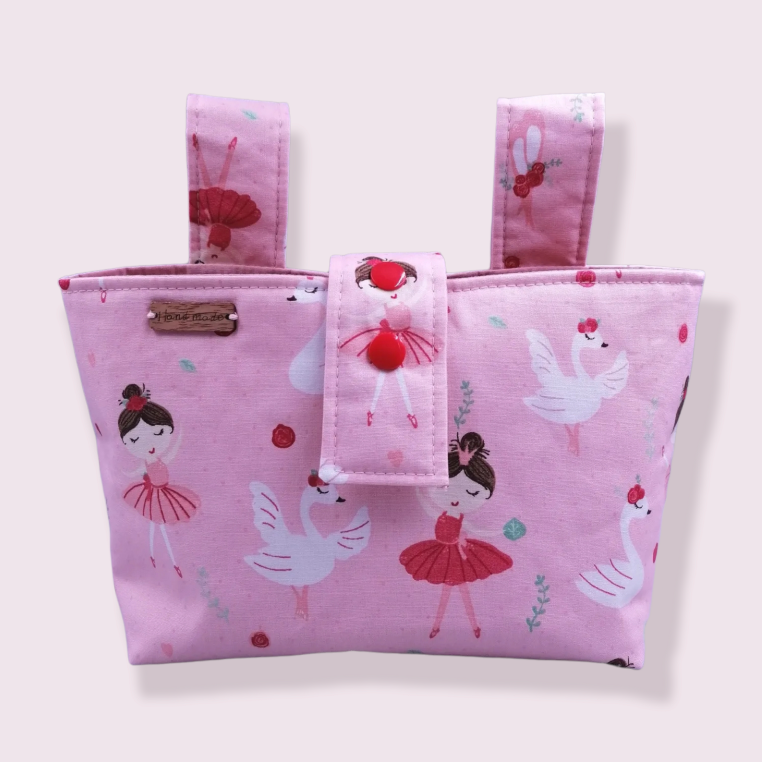 Kinder Lenkertasche Ballerina rosa