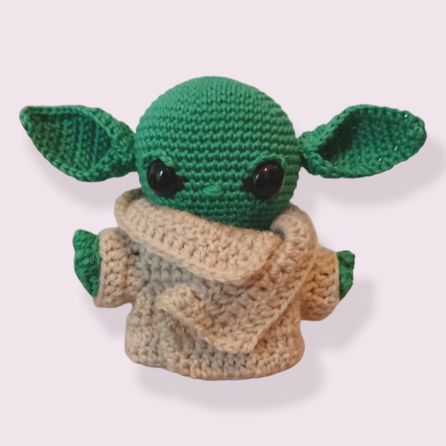 gehäkelter Baby-Yoda