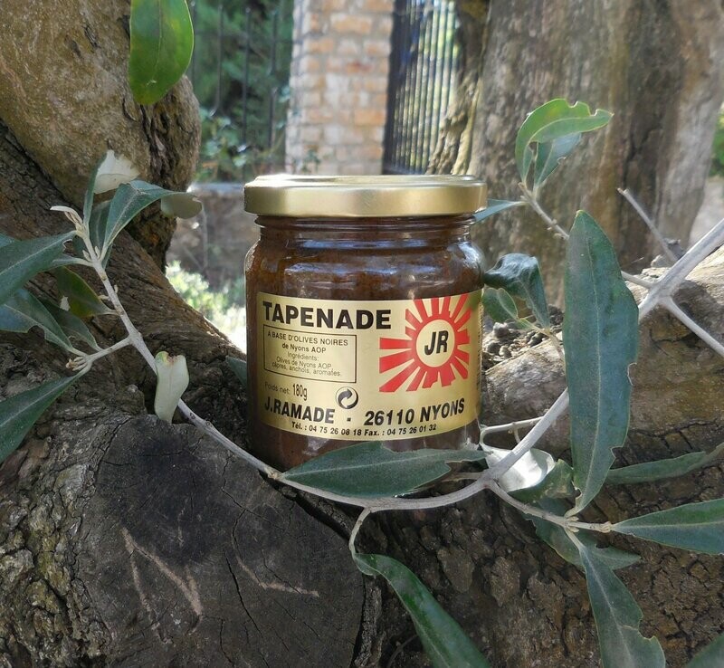 Tapenade à base d’olives de Nyons AOP - Pot de 180 g