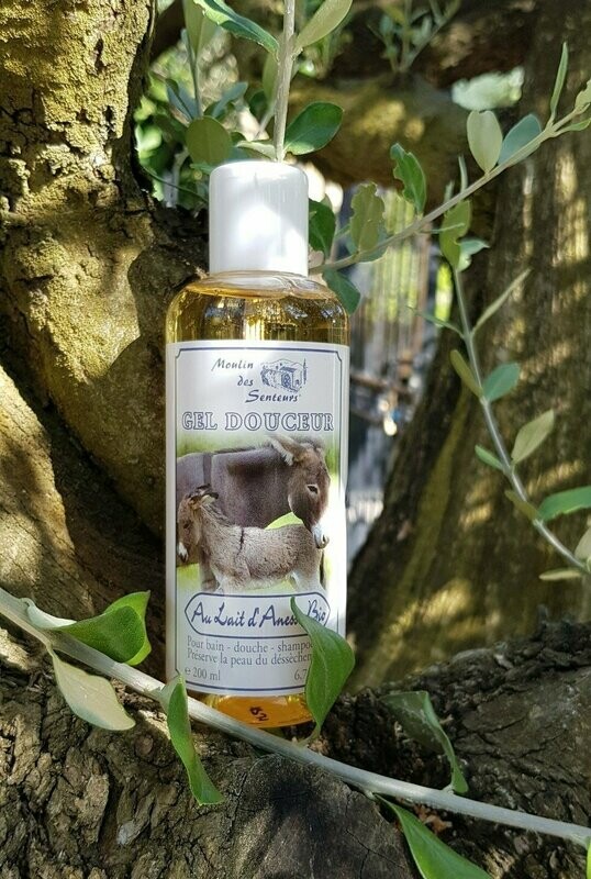 Gel douche au lait d’ânesse - Flacon 200 ml