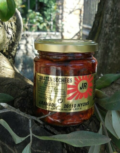 Tomates séchées – Pot de 210 g