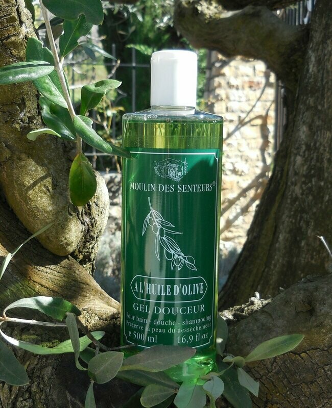 Gel douche à l'huile d'olive -  Flacon 500 ml