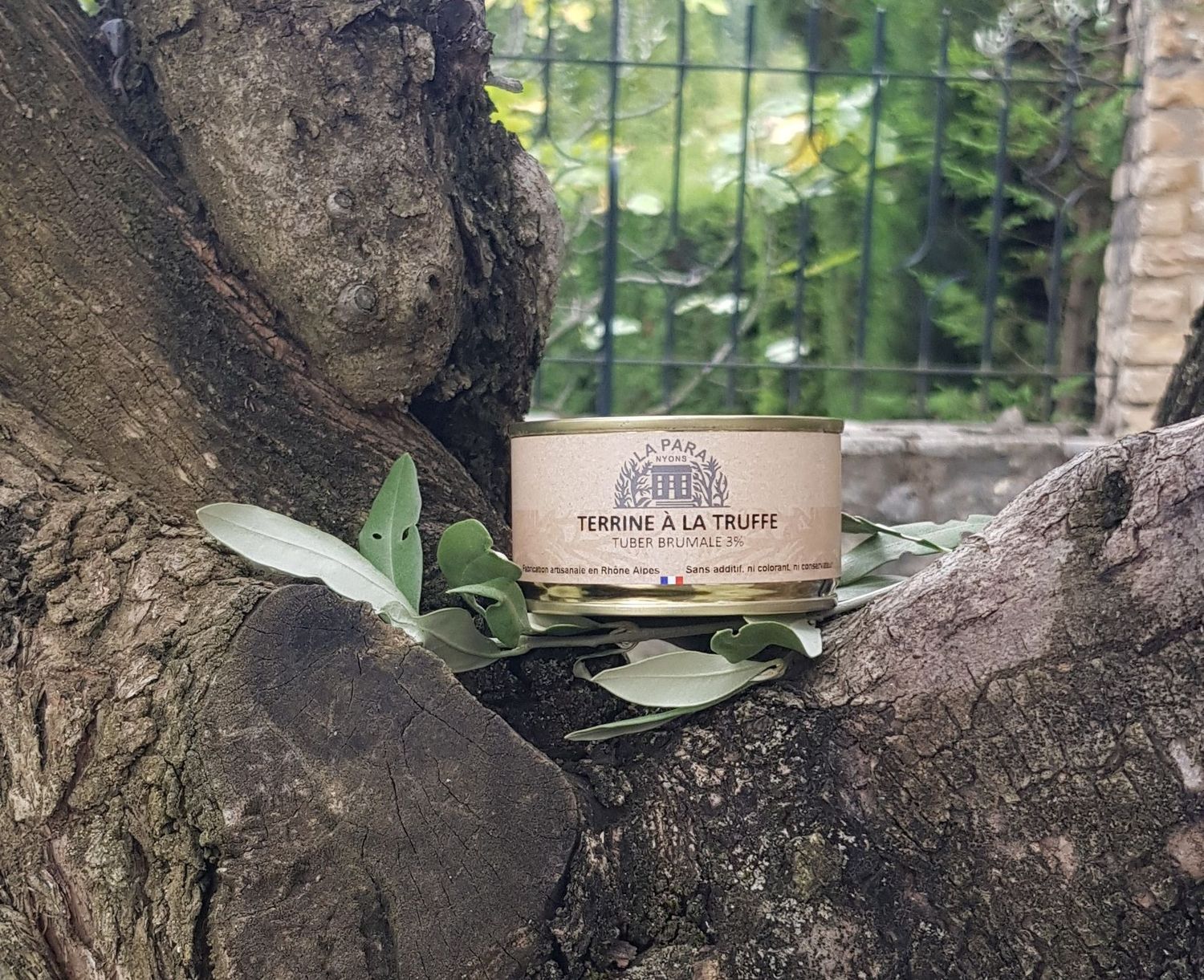 Terrine à la truffe (tuber brumale 3%) - Boite de 130 grs