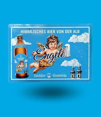 Engele Blechschild Engele Blechschild