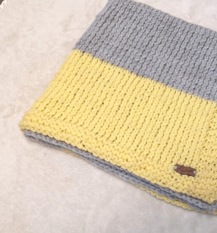 Chunky pram blanket