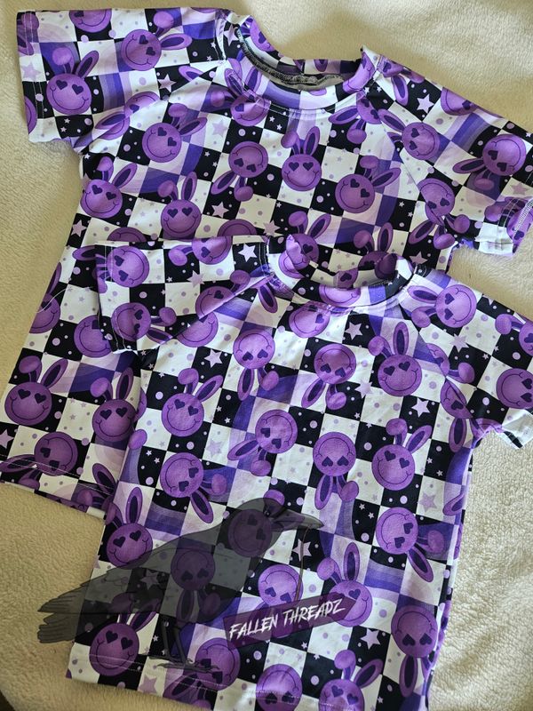 Purple bunny tshirts