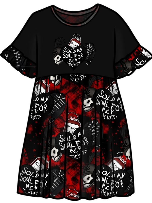 MCR Adult Gathered Dress